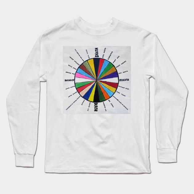 THE WHEEL Long Sleeve T-Shirt by lautir